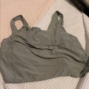 Women's Olive Green Tank Top